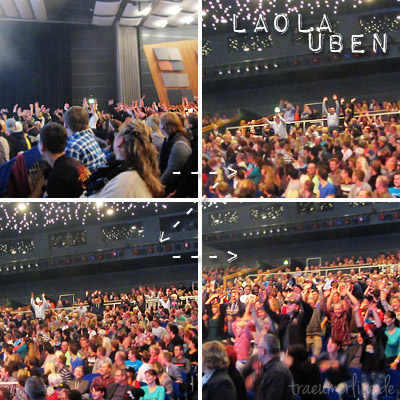 Brandenburg übt Laola