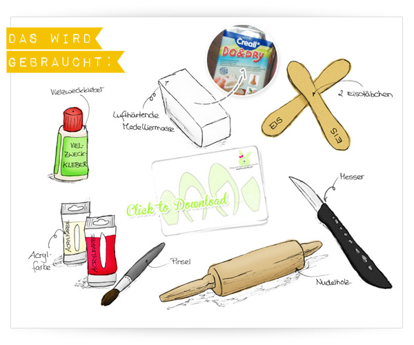 Mister Löffels Hasenohren - Das wird gebraucht