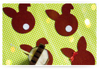 Oster DIY Idee #1 - Untersetzer Herr und Frau Osterhasi